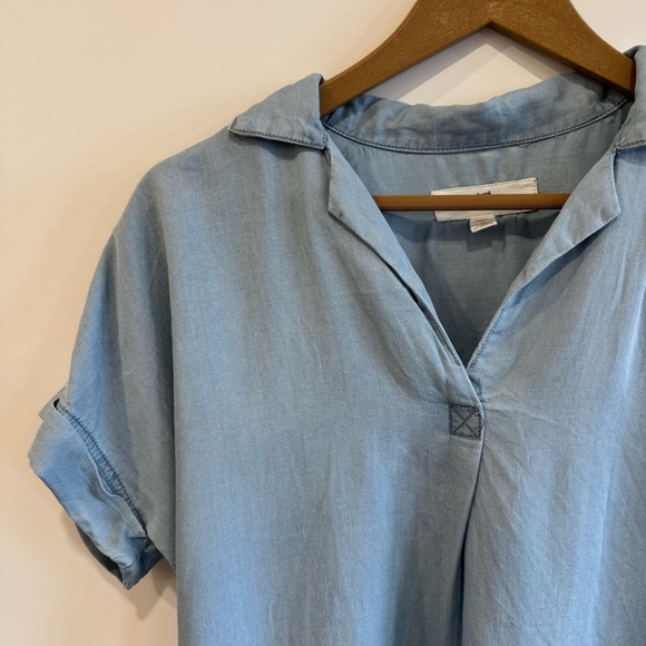 Thread & Supply Light Blue Collar Shirt - Picture 2 of 5